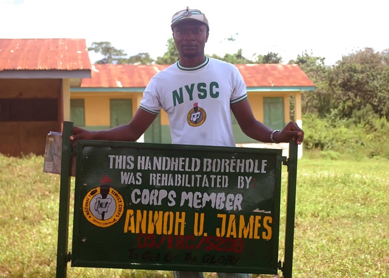Rehabilitation of Hand-held Water Pump by James Anwoh