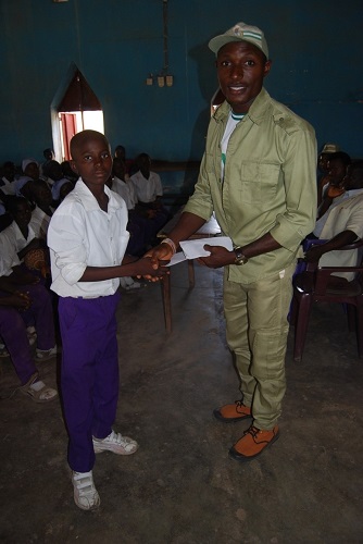 Corps Member Executes Twelve CDS Projects