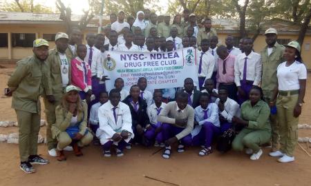 No to drug abuse: NDLEA/Drug free Club sensitizes Sani Dingyadi School